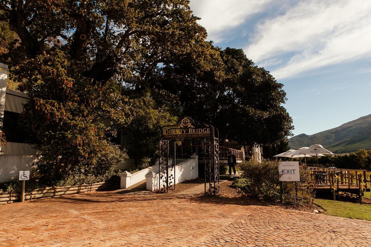 Affittacamere Rickety Bridge Manor House Franschhoek Esterno foto
