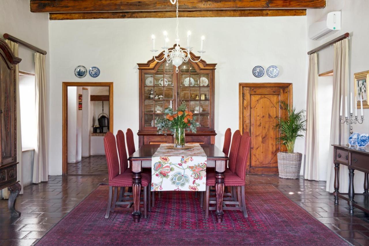 Affittacamere Rickety Bridge Manor House Franschhoek Esterno foto