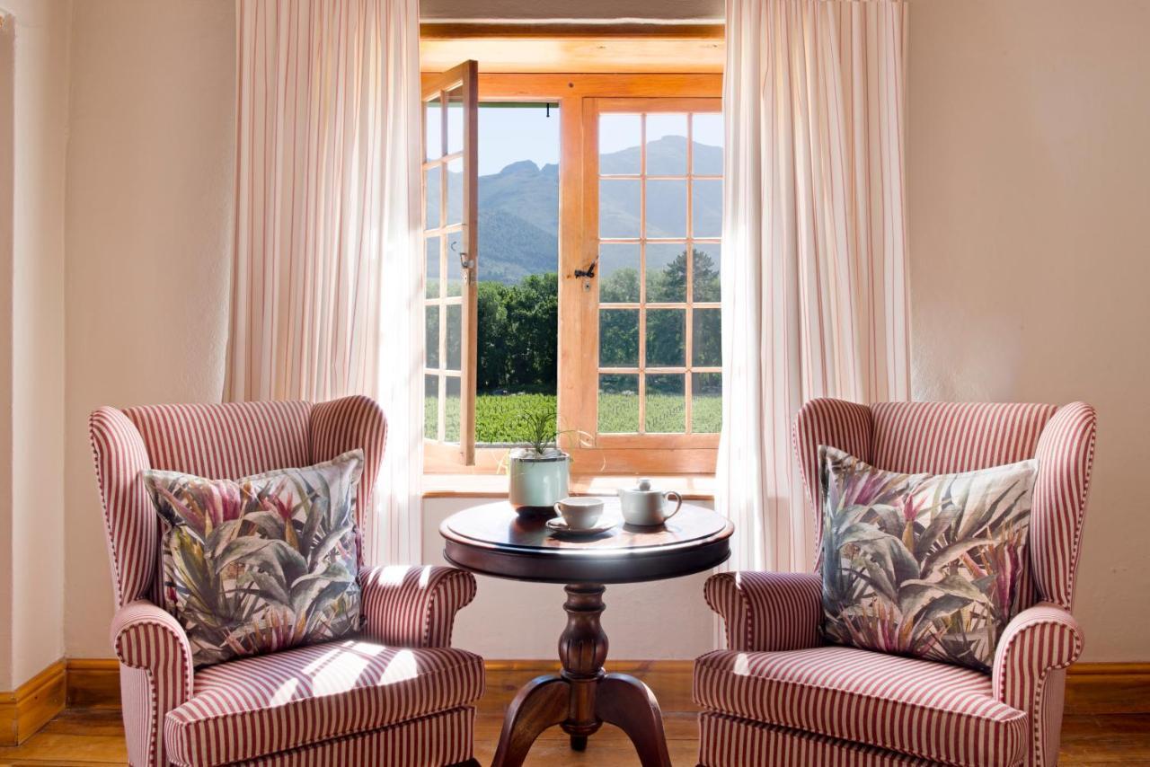 Affittacamere Rickety Bridge Manor House Franschhoek Esterno foto